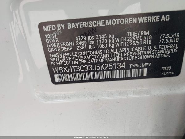 2018 BMW X1 XDRIVE28I