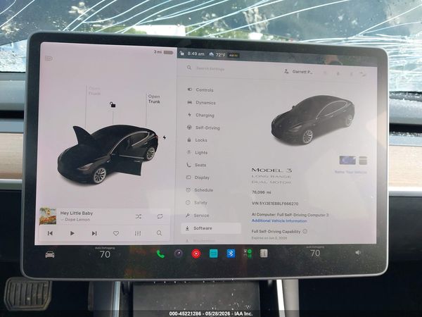 2020 TESLA MODEL 3