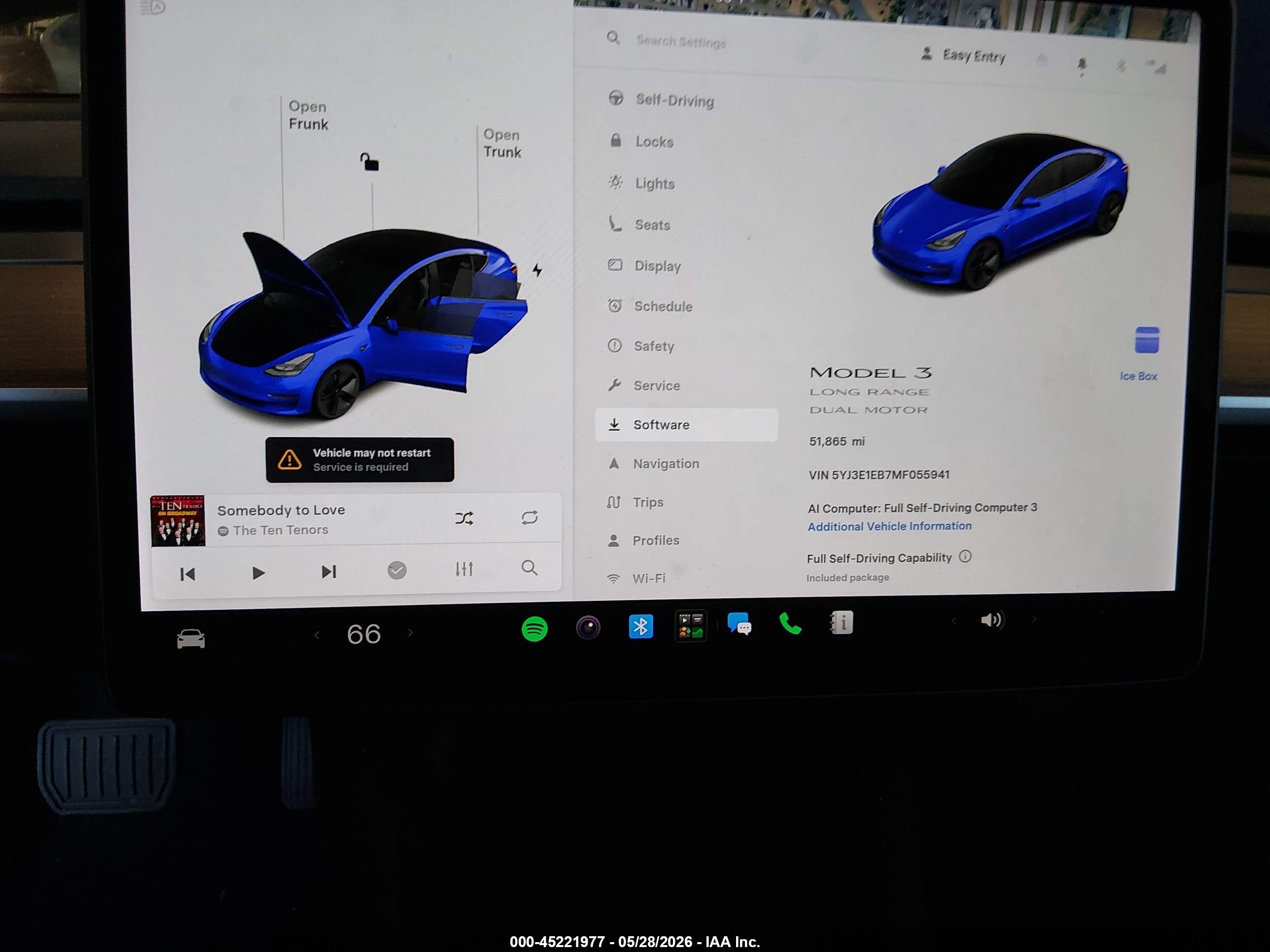 2021 TESLA MODEL 3 LONG RANGE