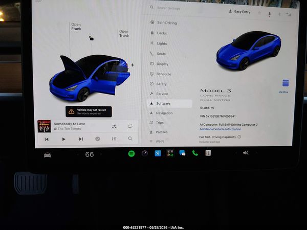 2021 TESLA MODEL 3 LONG RANGE