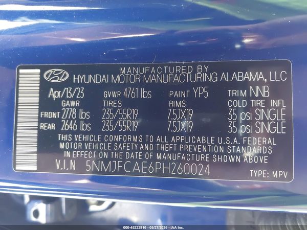 2023 HYUNDAI TUCSON SEL