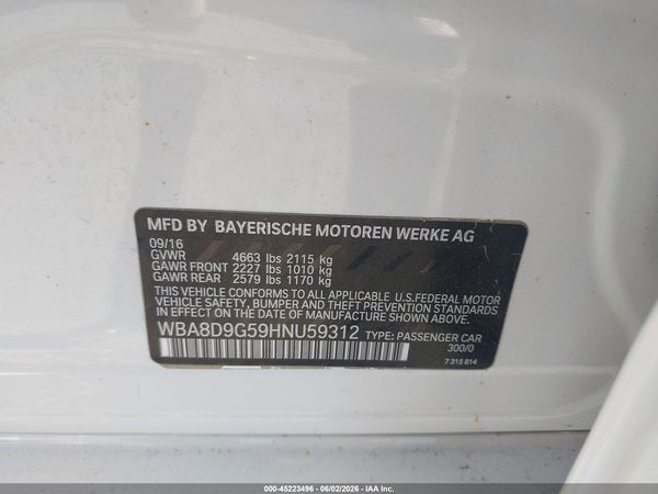 2017 BMW 330I XDRIVE