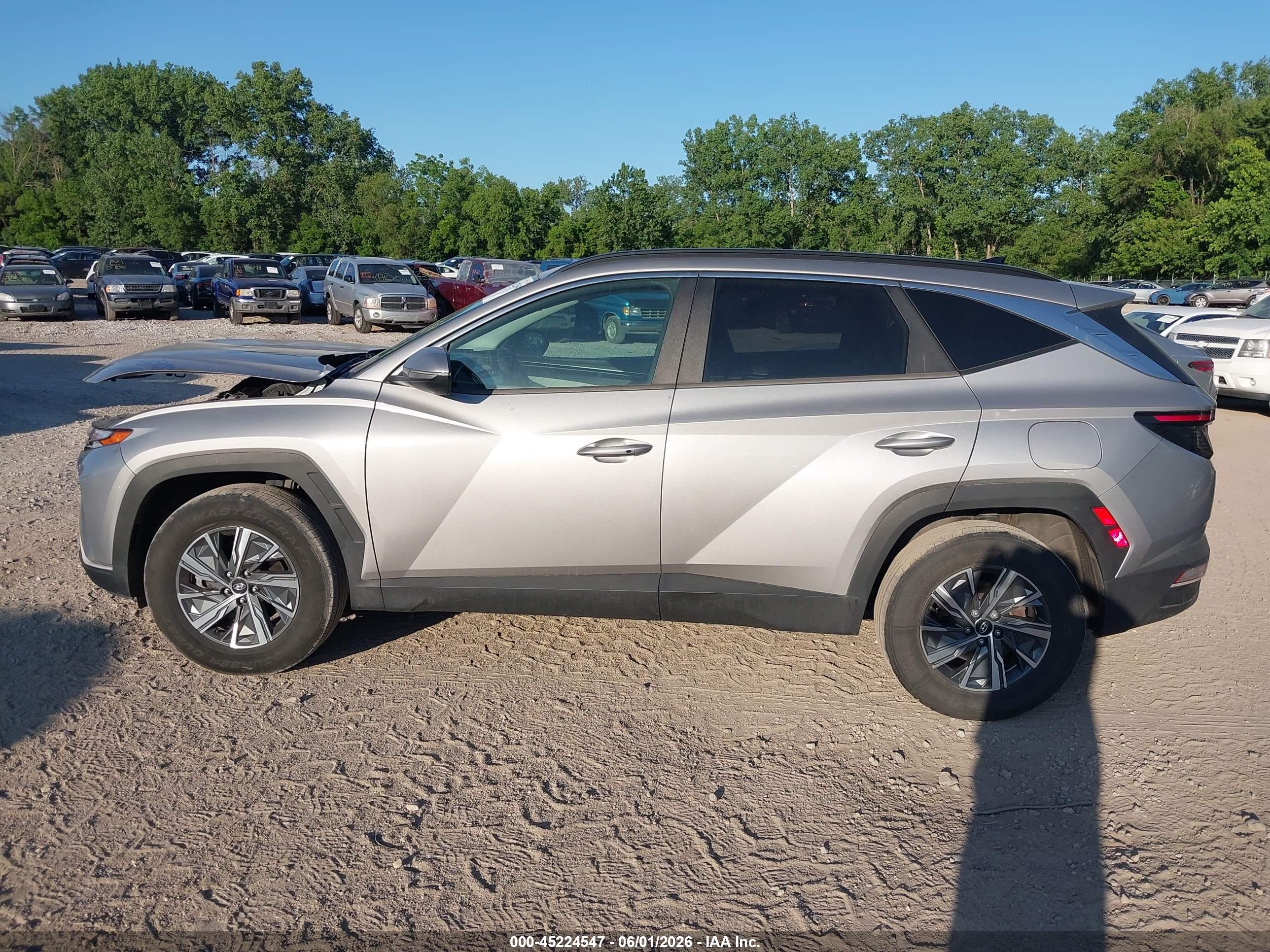 2022 HYUNDAI TUCSON HYBRID BLUE