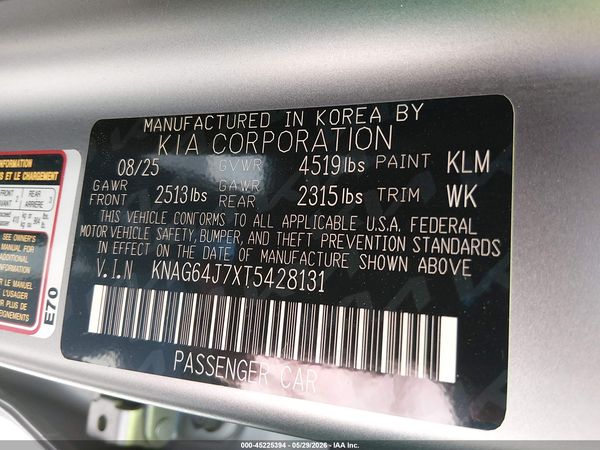 2026 KIA K5 GT-Line
