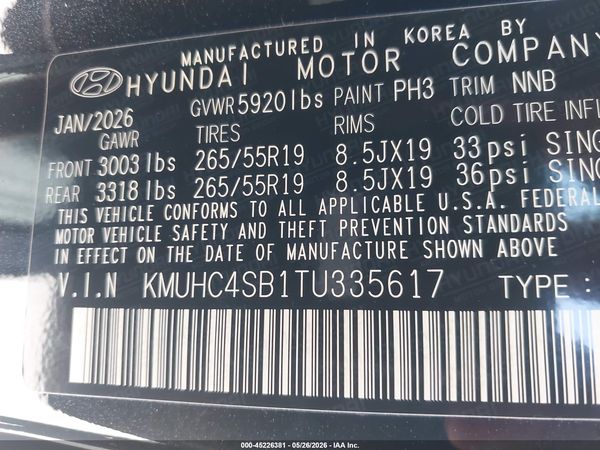 2026 GENESIS GV80 2.5T RWD
