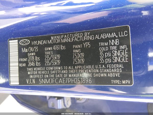 2023 HYUNDAI TUCSON SEL