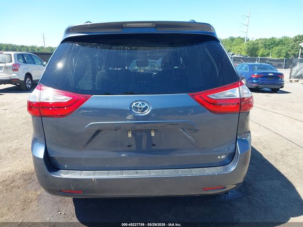 2017 TOYOTA SIENNA LE 8 PASSENGER