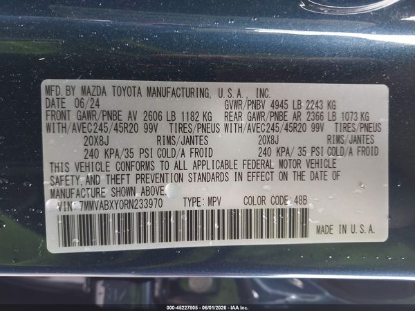 2024 MAZDA CX-50 2.5 TURBO