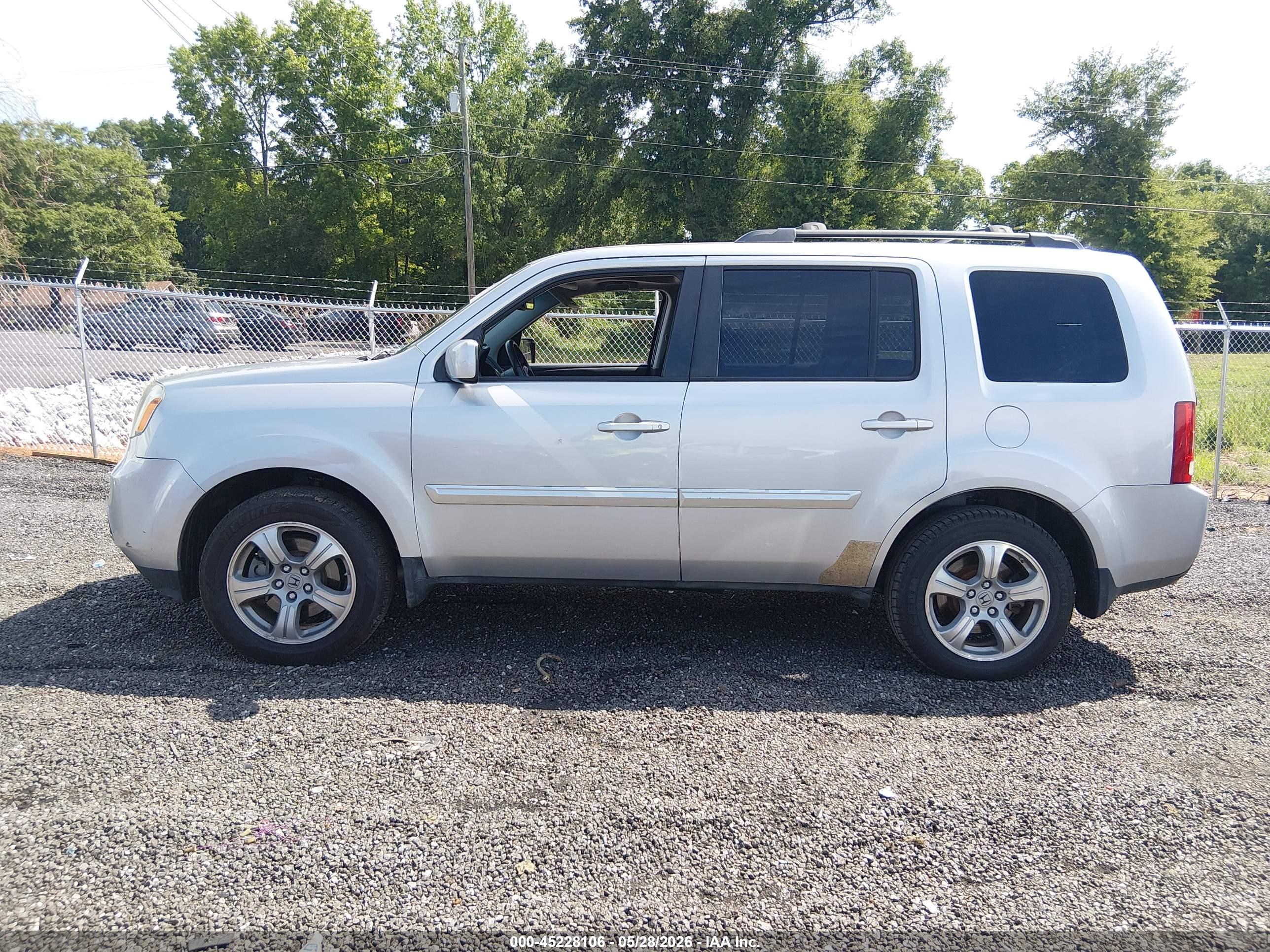 2012 HONDA PILOT EX-L
