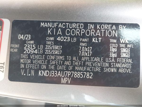 2023 KIA SOUL EX