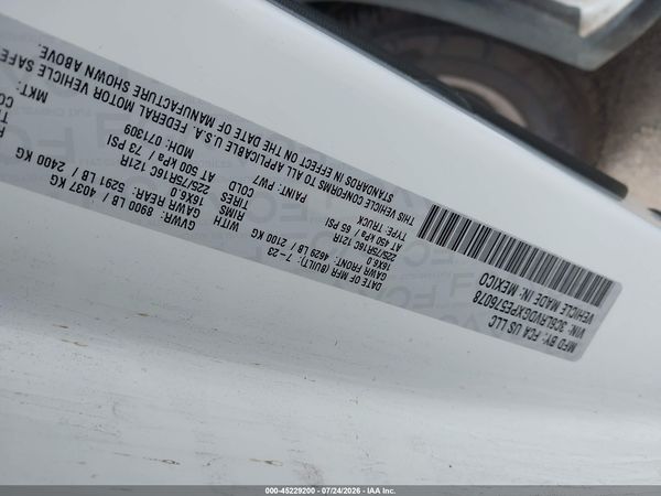 2023 RAM PROMASTER 2500 HIGH ROOF 159 WB