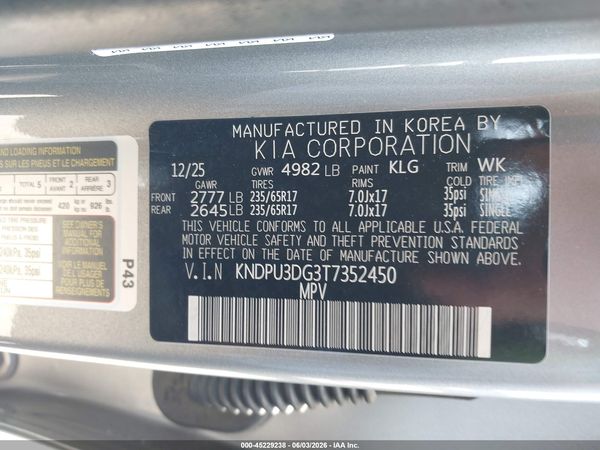 2026 KIA SPORTAGE HYBRID LX