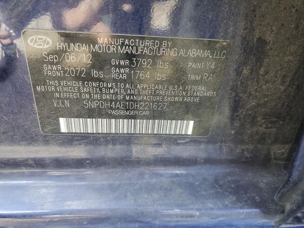 2013 HYUNDAI ELANTRA