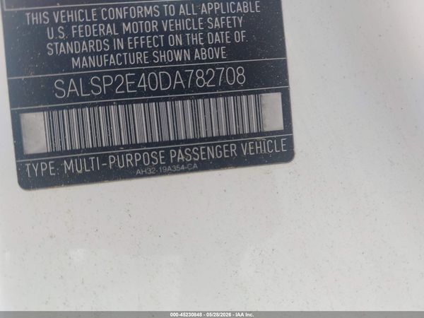 2013 LAND ROVER RANGE ROVER SPORT SUPERCHARGED
