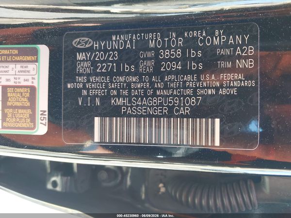 2023 HYUNDAI ELANTRA SEL