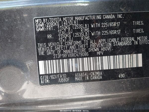 2024 TOYOTA RAV4 XLE