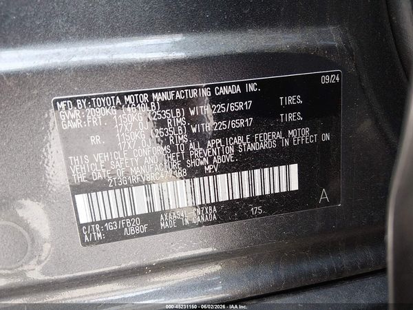 2024 TOYOTA RAV4 LE