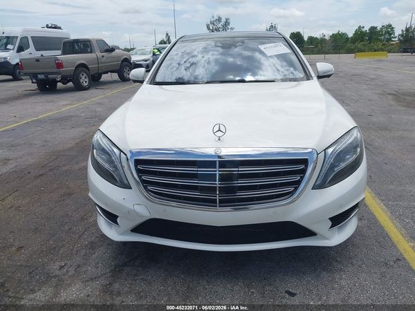 2015 MERCEDES-BENZ S 550 4MATIC