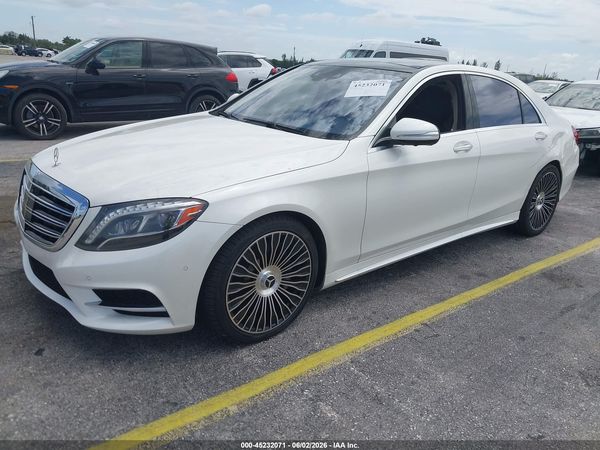 2015 MERCEDES-BENZ S 550 4MATIC