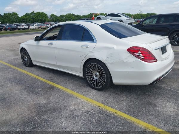 2015 MERCEDES-BENZ S 550 4MATIC