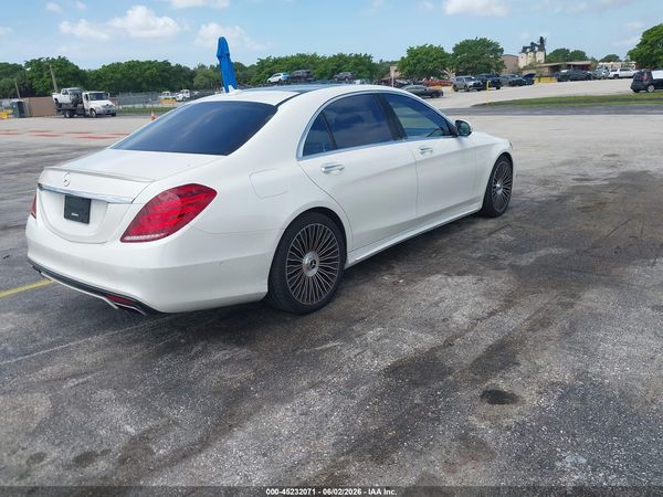 2015 MERCEDES-BENZ S 550 4MATIC