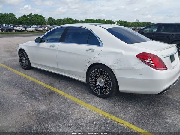2015 MERCEDES-BENZ S 550 4MATIC