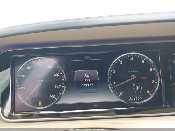 2015 MERCEDES-BENZ S 550 4MATIC