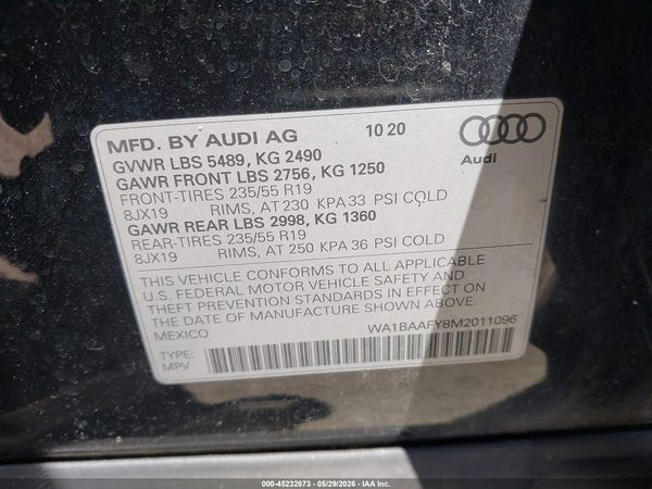 2021 AUDI Q5