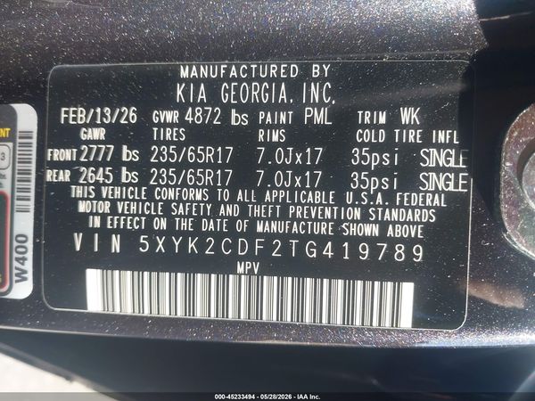 2026 KIA SPORTAGE LX