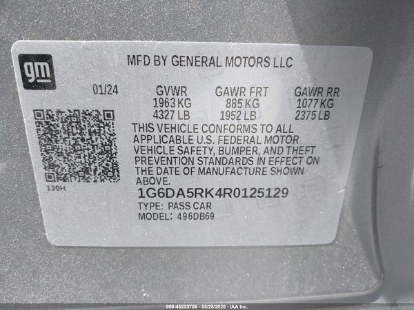 2024 CADILLAC CT4 LUXURY