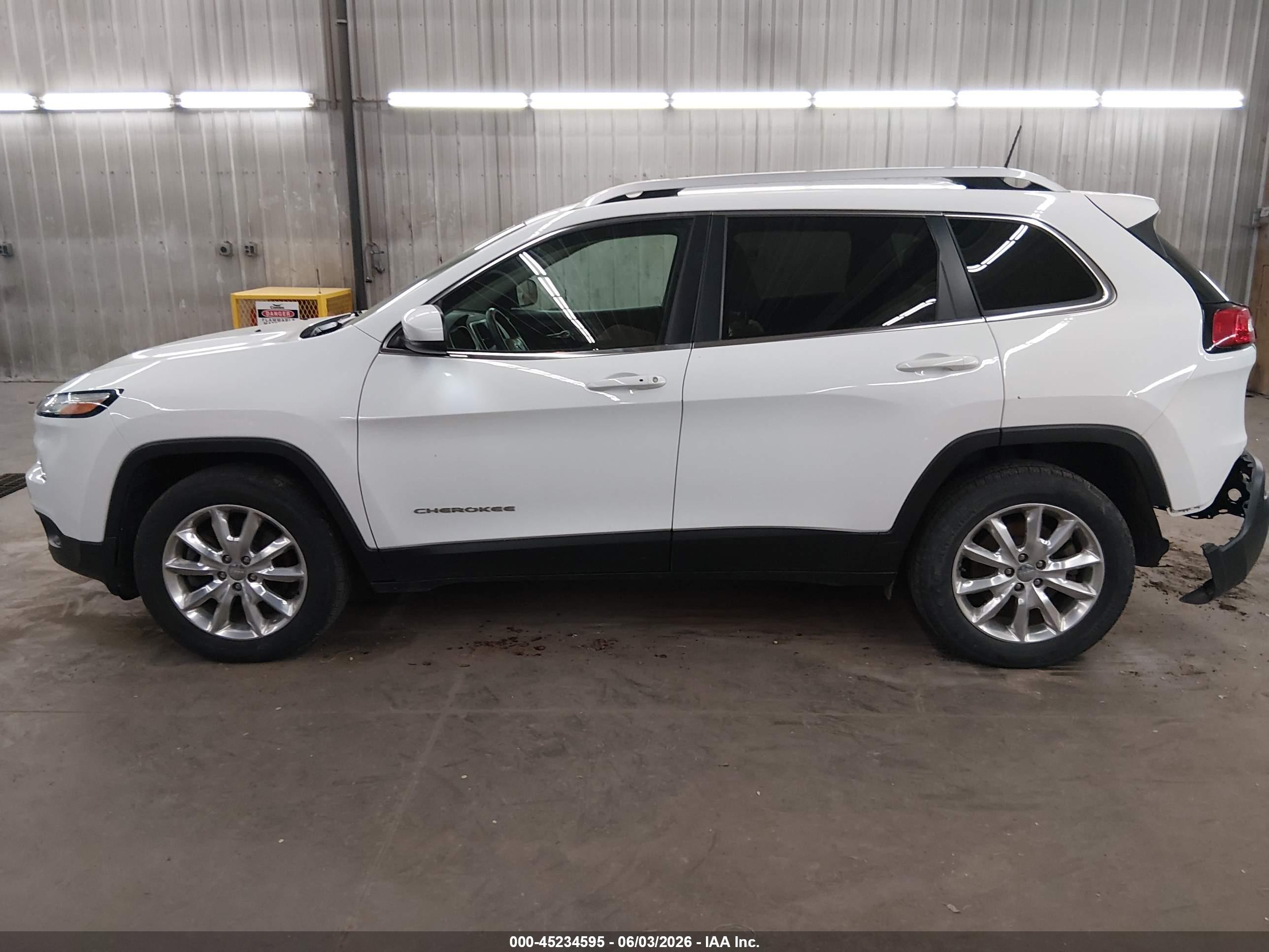 2017 JEEP CHEROKEE LIMITED 4X4