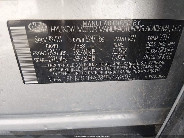 2023 HYUNDAI SANTA FE SEL