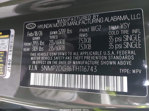 2026 HYUNDAI SANTA FE HYBRID SEL