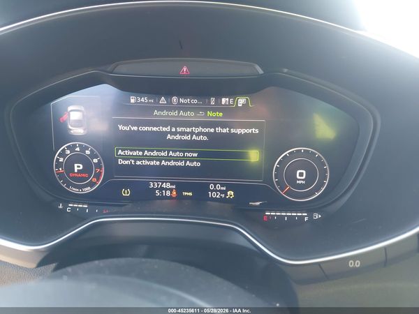 2021 AUDI TT 45 TFSI QUATTRO S TRONIC