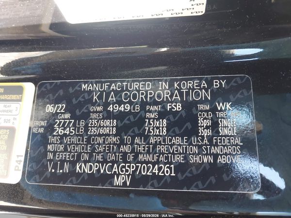 2023 KIA SPORTAGE HYBRID EX