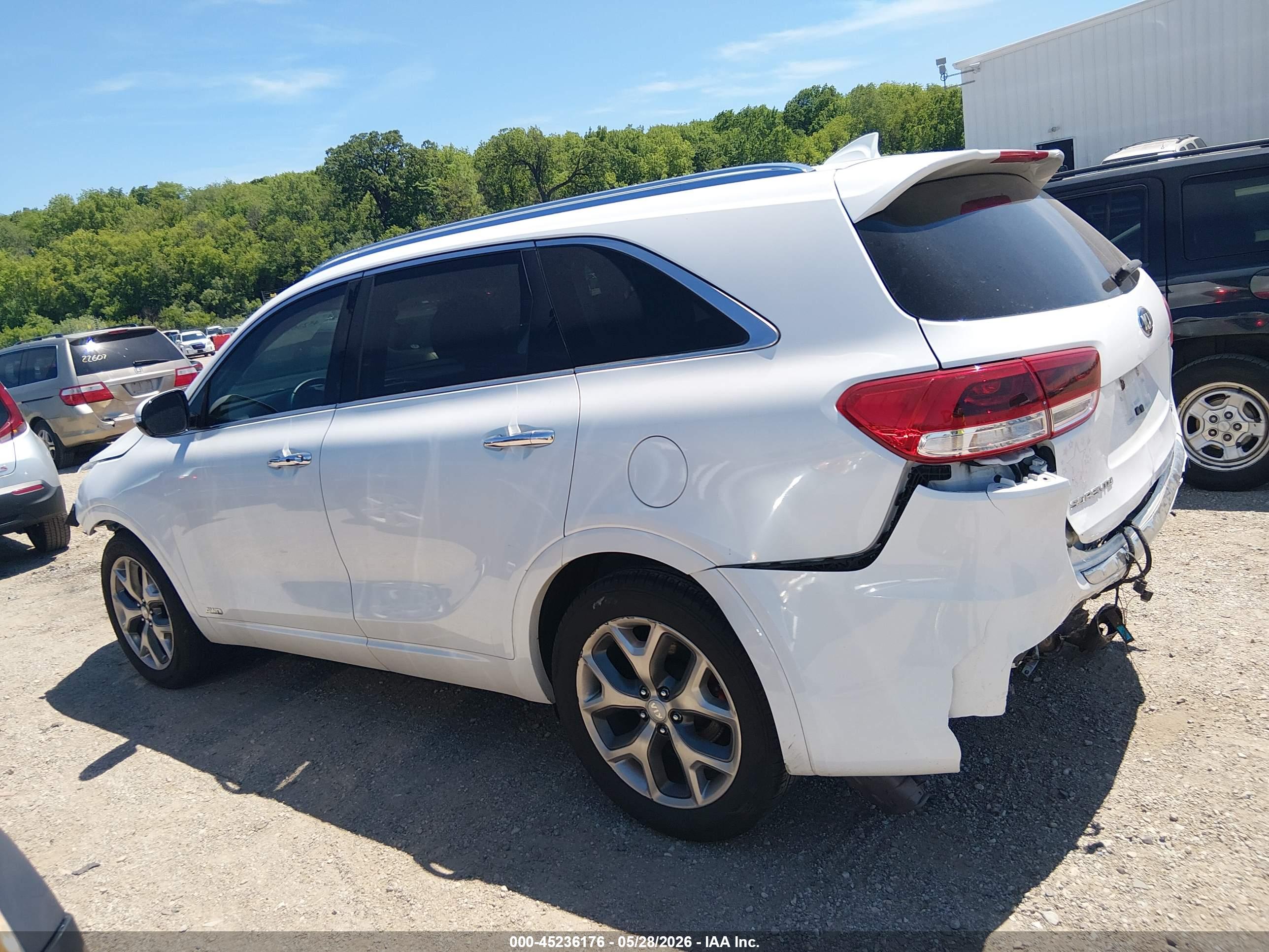 2018 KIA SORENTO 3.3L SX