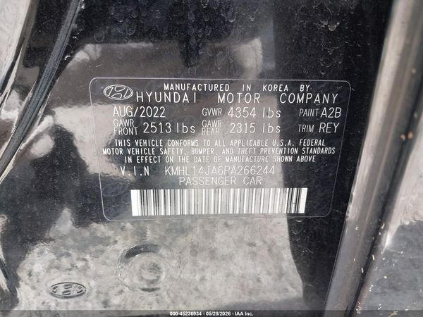 2023 HYUNDAI SONATA SEL