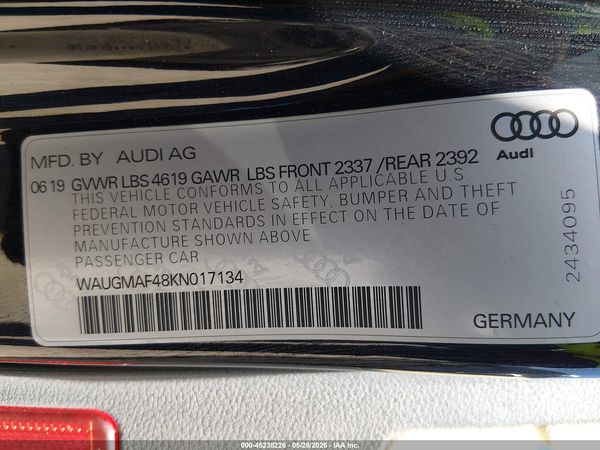 2019 AUDI A4