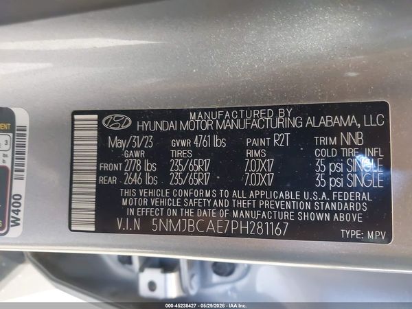 2023 HYUNDAI TUCSON SEL
