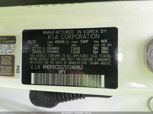 2025 KIA SPORTAGE HYBRID SX-PRESTIGE