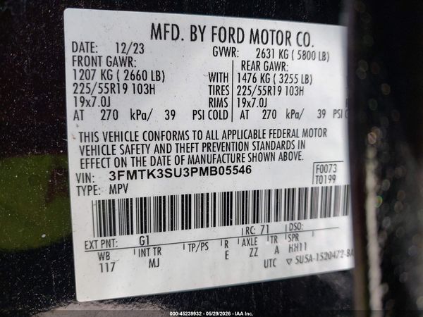 2023 FORD MUSTANG MACH-E PREMIUM