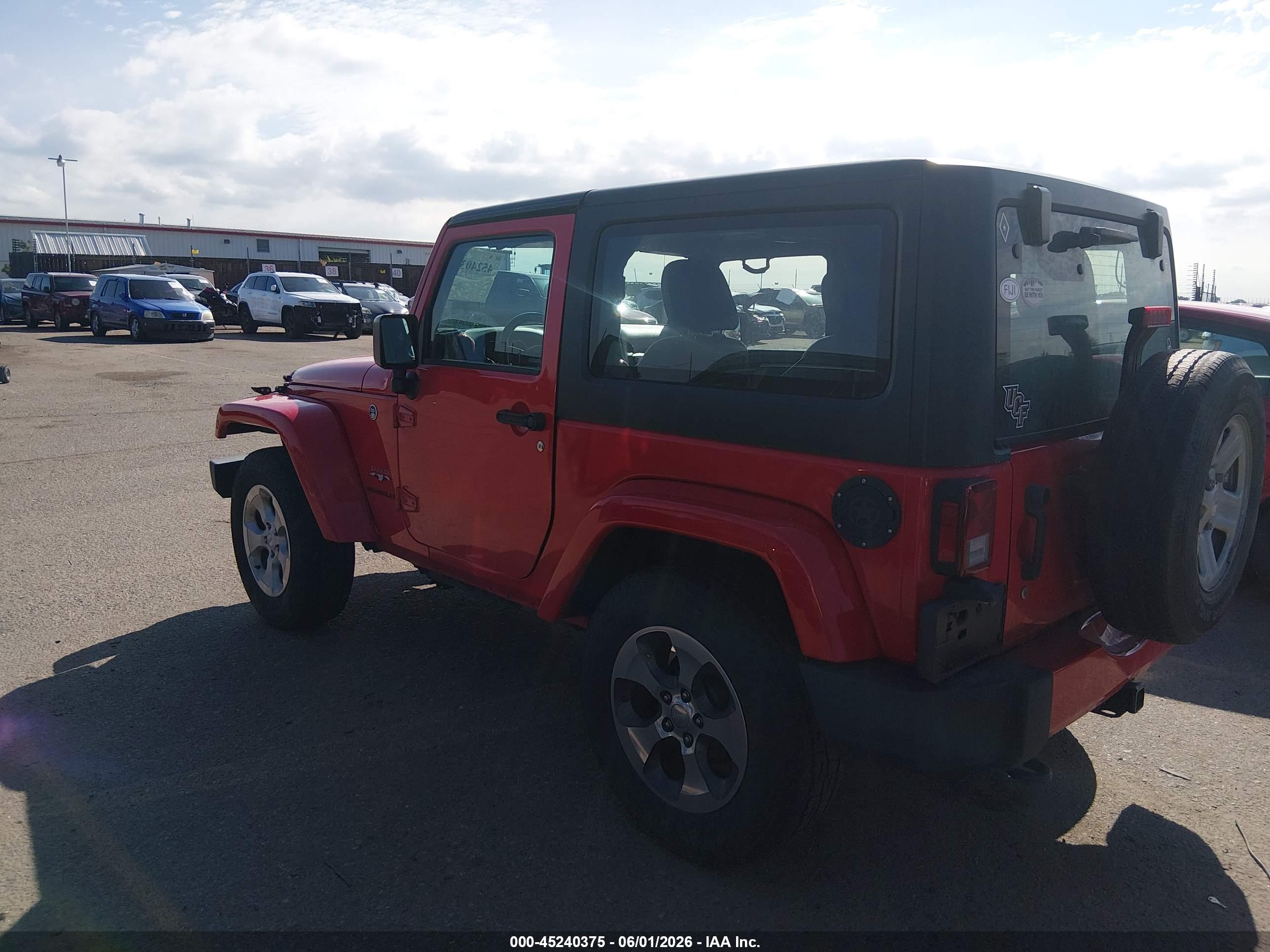 2017 JEEP WRANGLER SAHARA 4X4