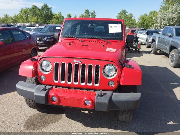 2017 JEEP WRANGLER SAHARA 4X4