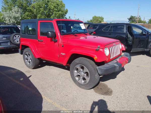 2017 JEEP WRANGLER SAHARA 4X4