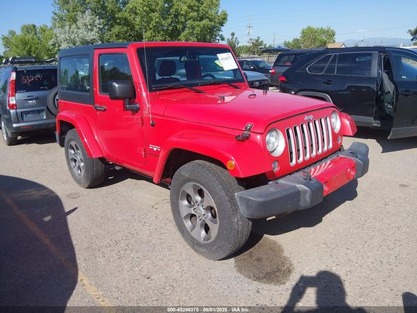 2017 JEEP WRANGLER SAHARA 4X4