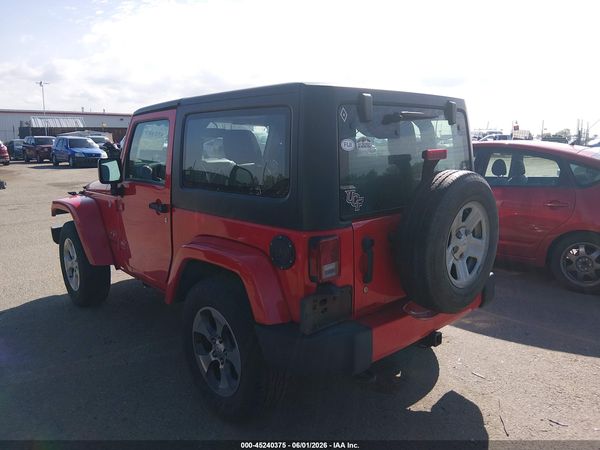 2017 JEEP WRANGLER SAHARA 4X4