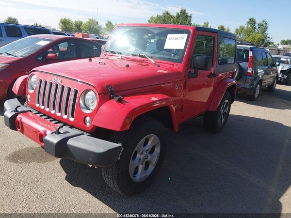 2017 JEEP WRANGLER SAHARA 4X4