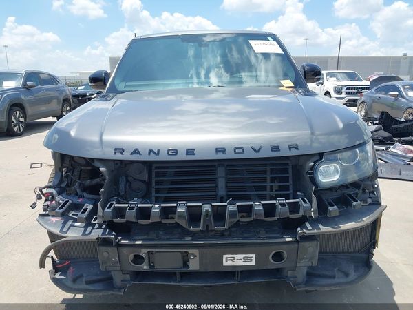 2016 LAND ROVER RANGE ROVER SPORT 5.0L V8 SUPERCHARGED SVR