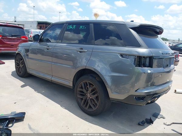 2016 LAND ROVER RANGE ROVER SPORT 5.0L V8 SUPERCHARGED SVR