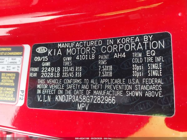 2016 KIA SOUL +